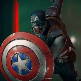 Captain America Zombie What If...? Art 1/10 Scale Statue by Iron Studios